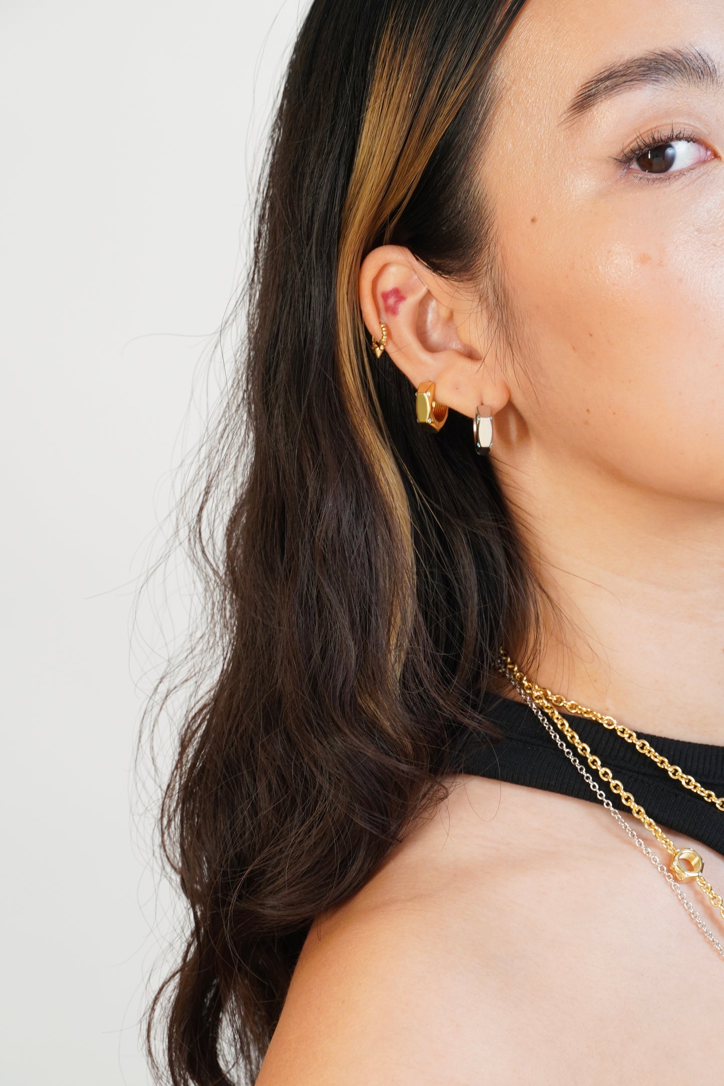 Link-Up Huggies + "It Stays" Ear Cuff Bundle B