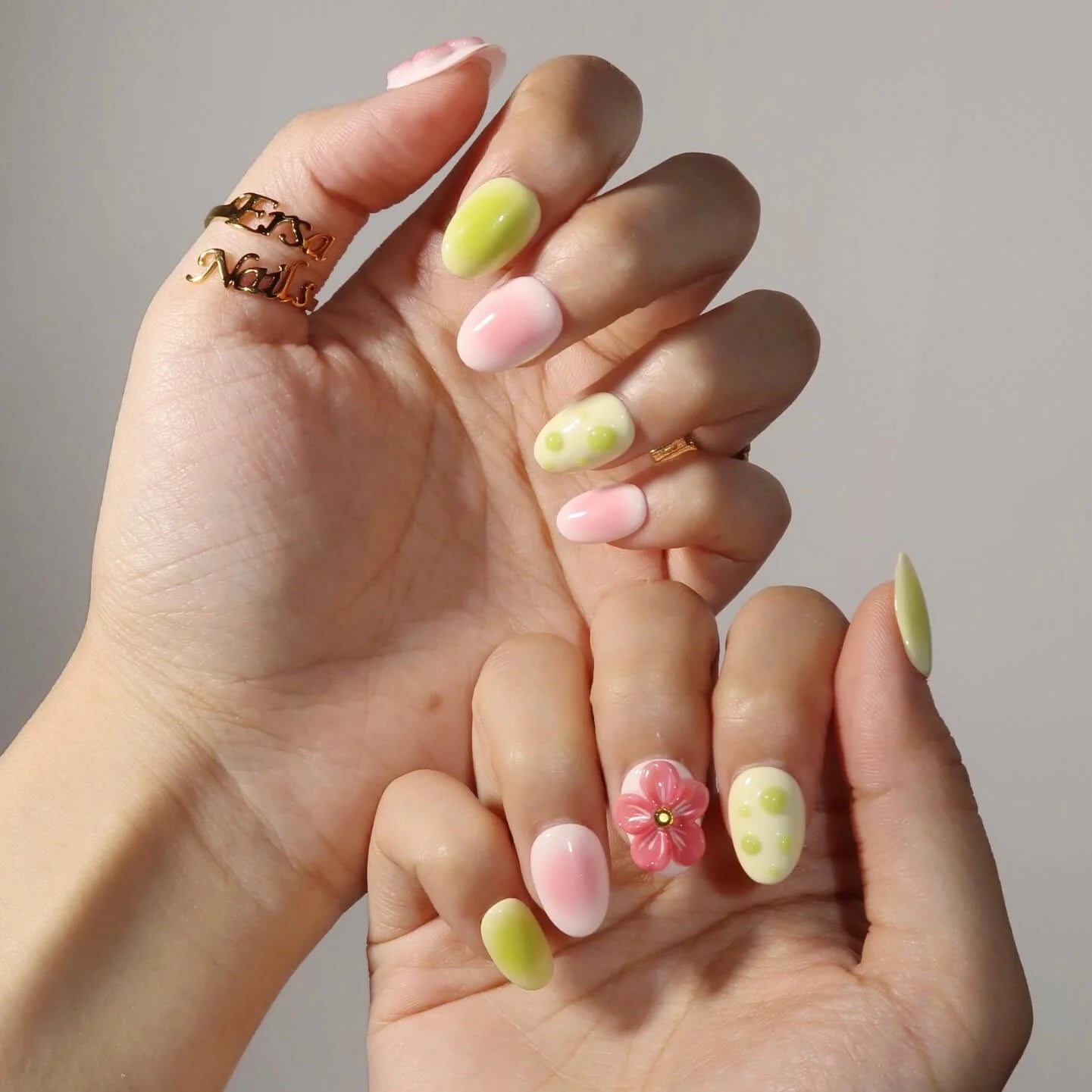Work Piece x Ersa - "Lighthearted" Press-on Nail Set