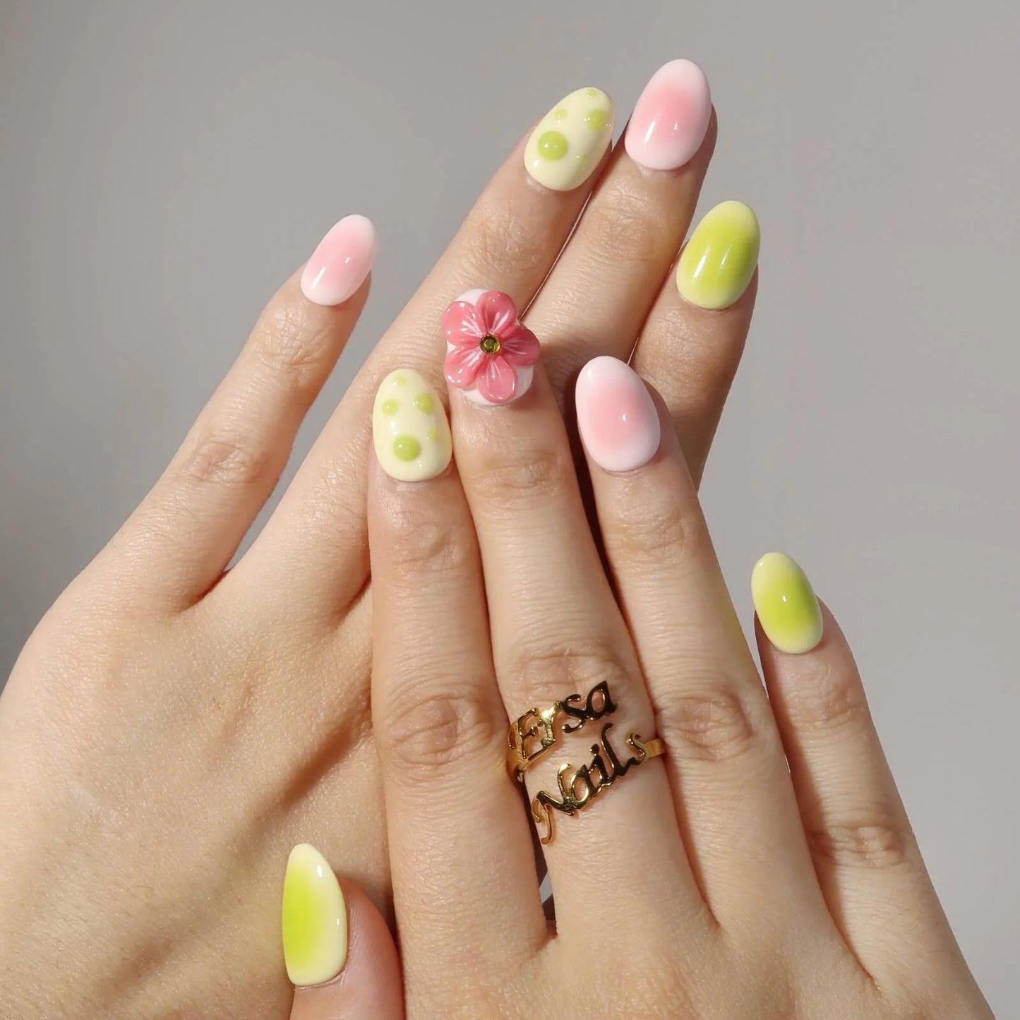 Work Piece x Ersa "Verdant Pulse" Press-on Nails & Jewelry Bundle