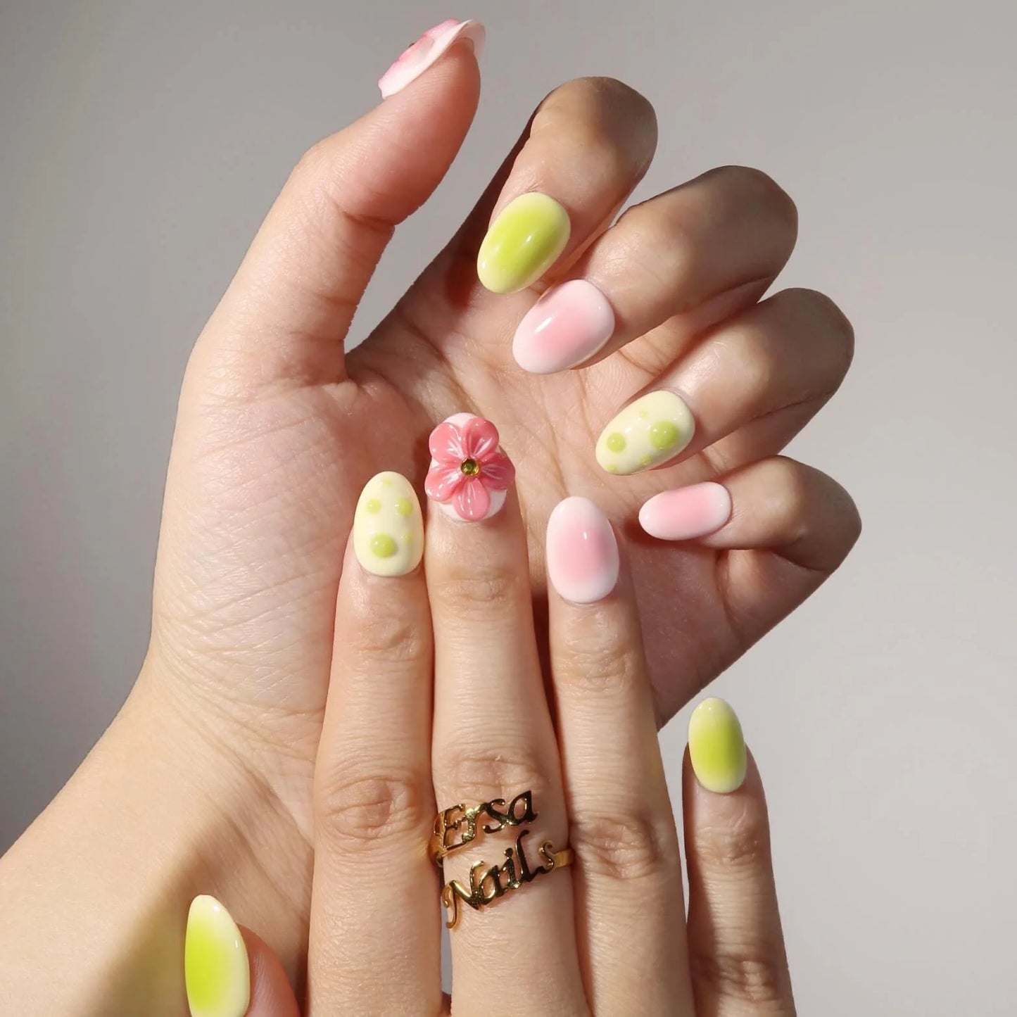 Work Piece x Ersa - "Lighthearted" Press-on Nail Set