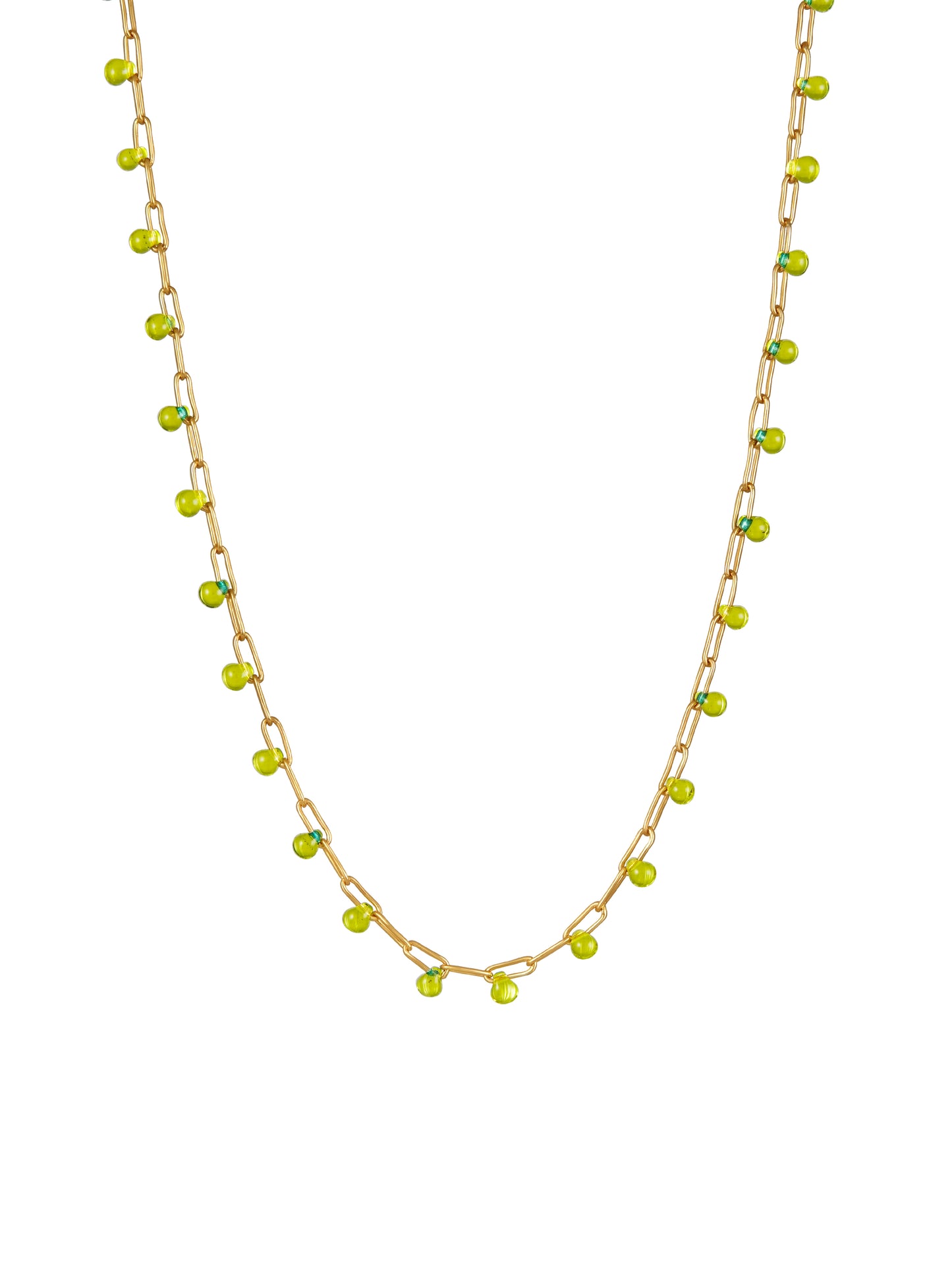 Summer Morning Dew Chain Necklace - Work Piece