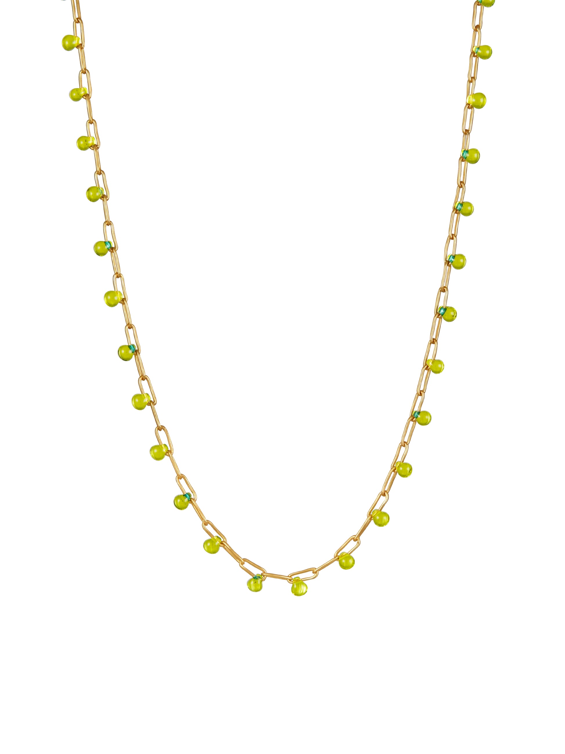 Summer Morning Dew Chain Necklace - Work Piece