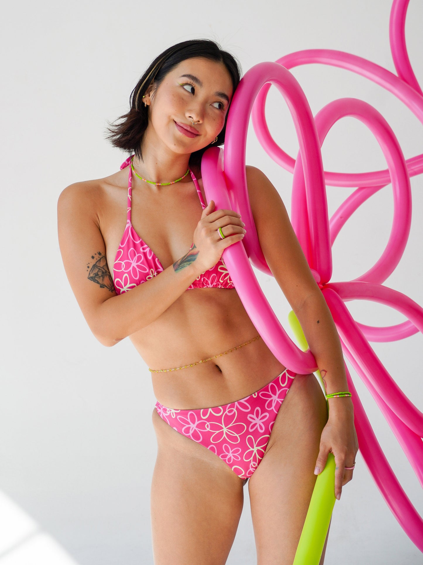 Blossom Bikini Bottom - Work Piece