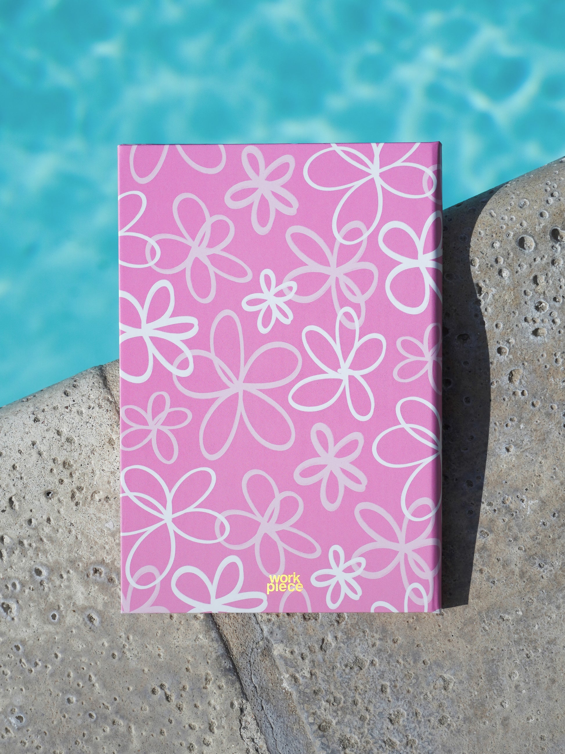 Holographic Blossom Notebook - Work Piece