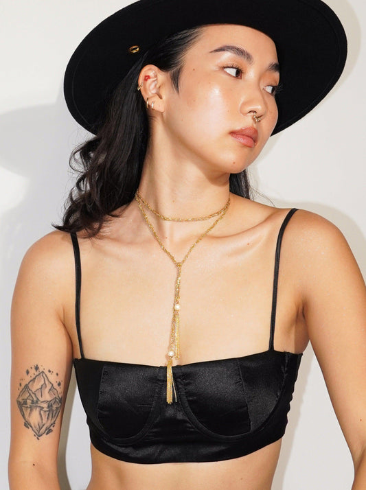 Hand-braided Tassel Chain - Work Piece
