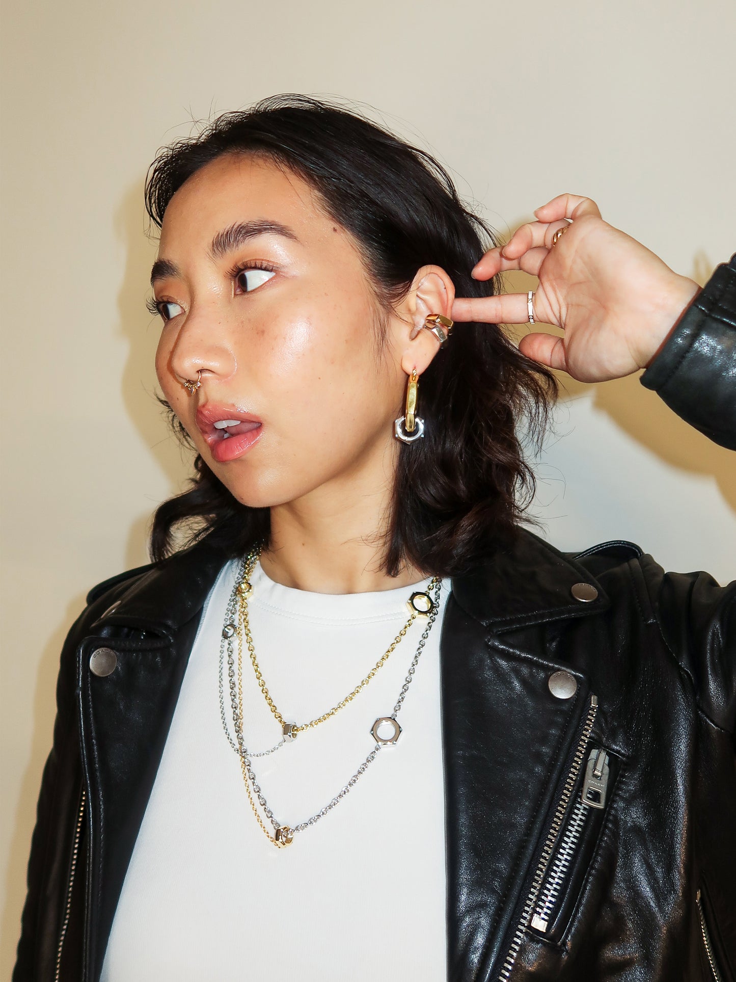 Link-Up Huggies + "It Stays" Ear Cuff Bundle A