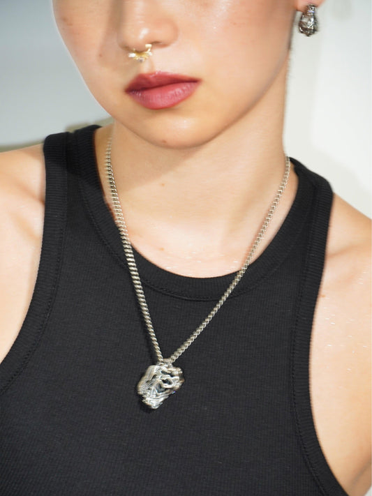 T. rex Skull Necklace - Work Piece