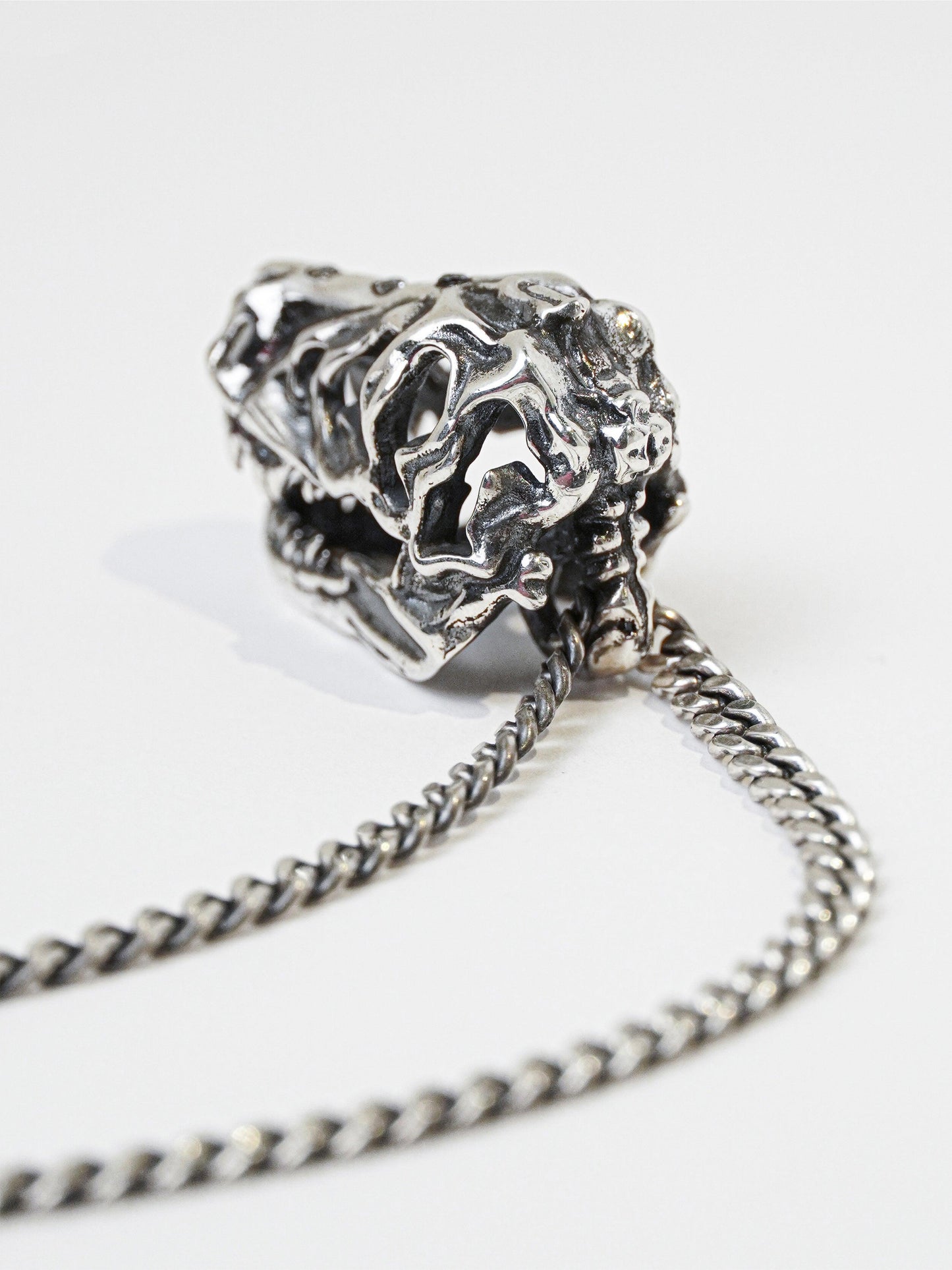 T. rex Skull Necklace - Work Piece