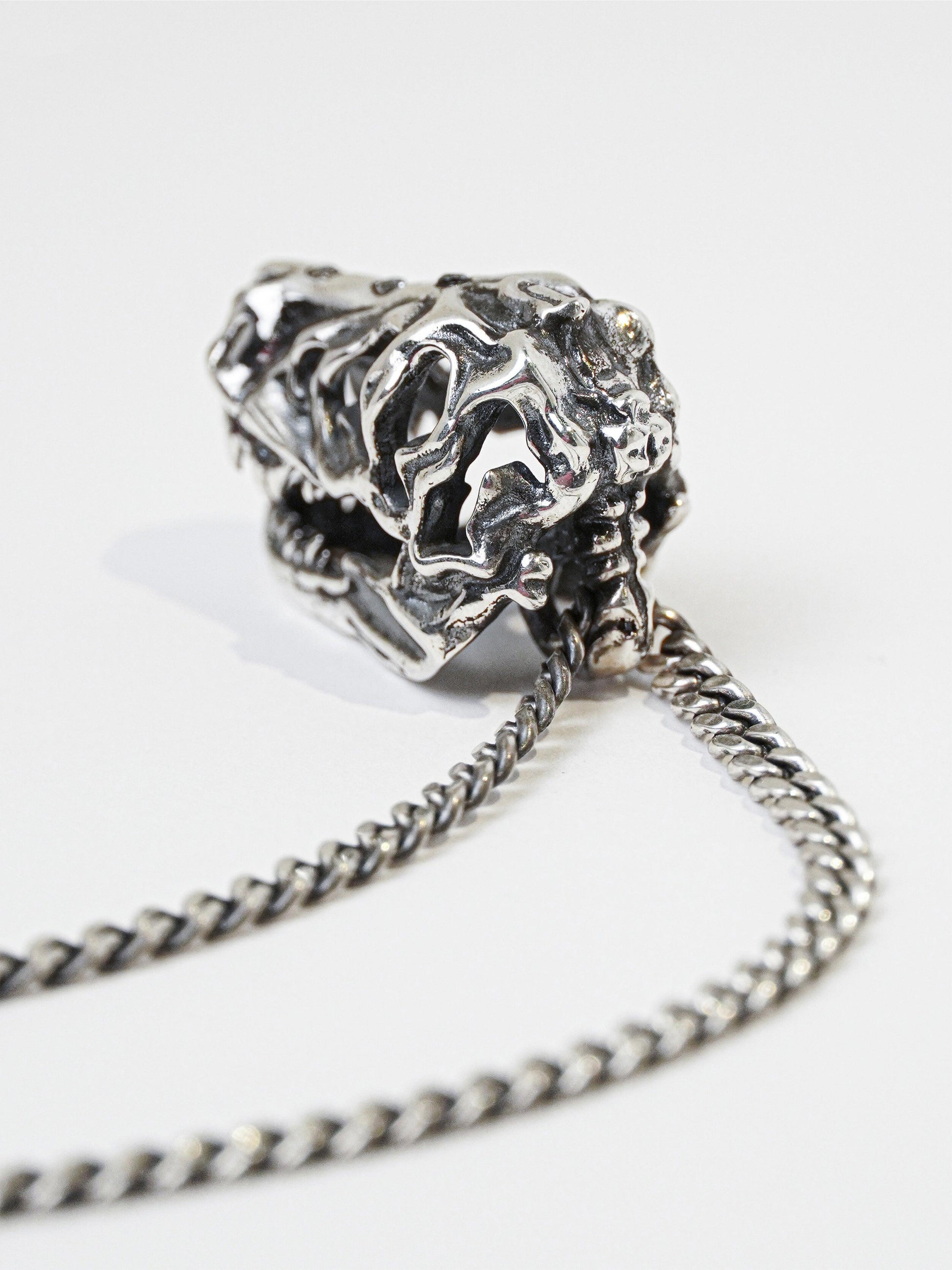 T. rex Skull Necklace - Work Piece