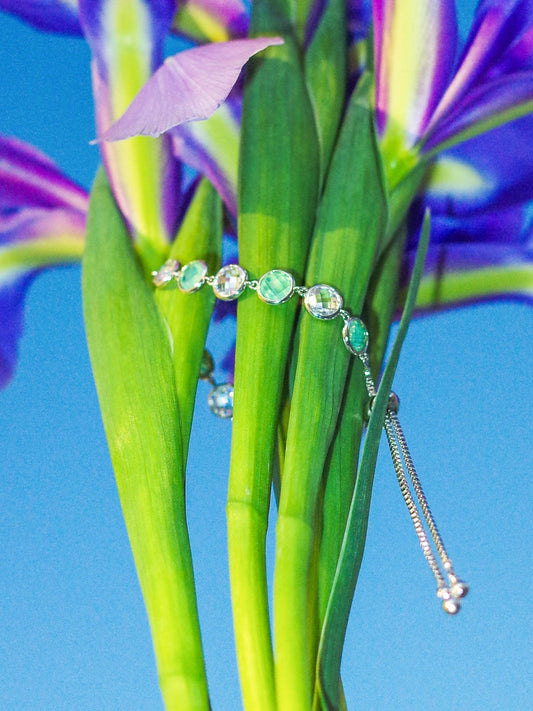 Baby Blue Bracelet - Work Piece