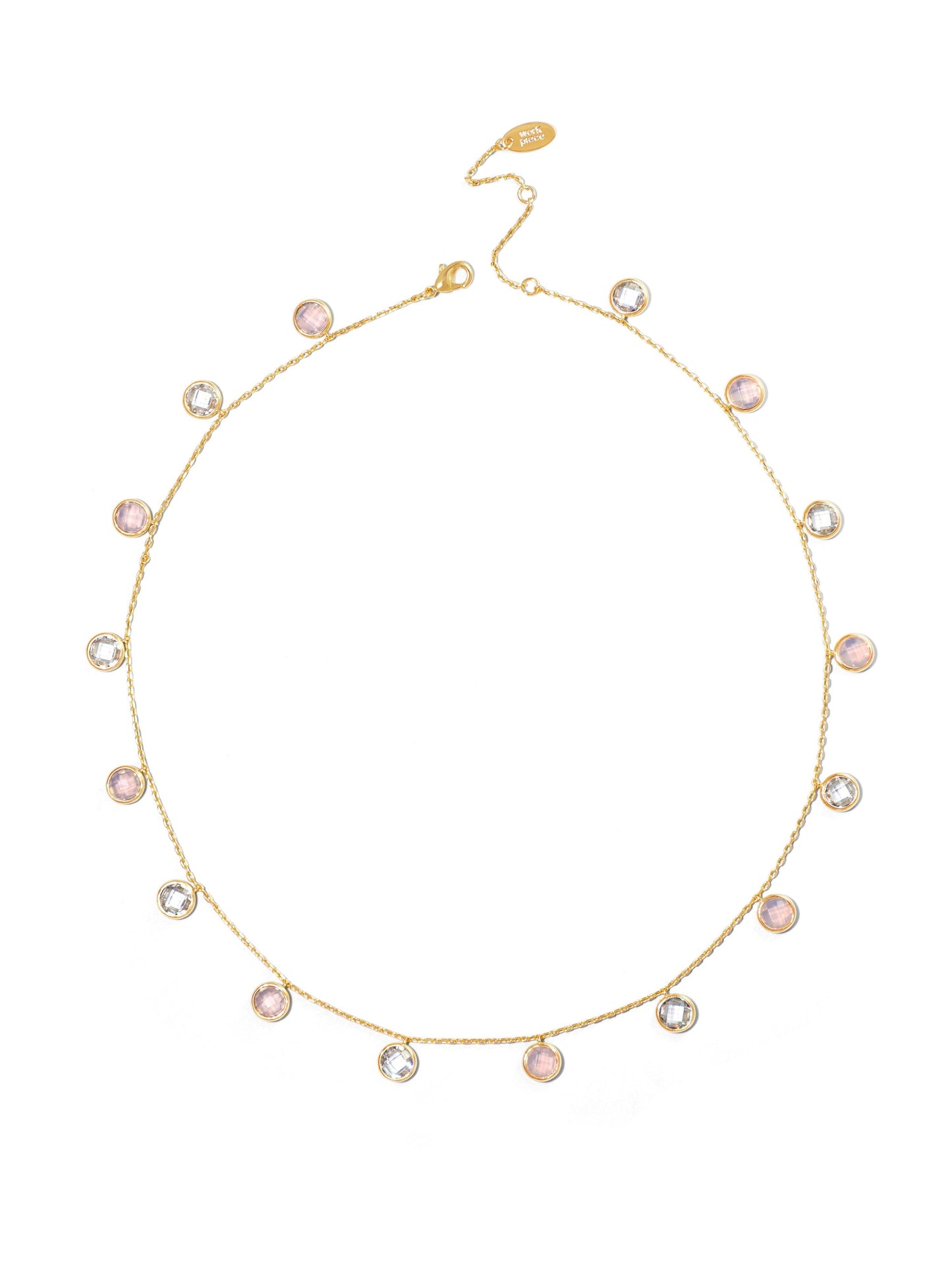 Blush Pink Necklace #1 - Work Piece