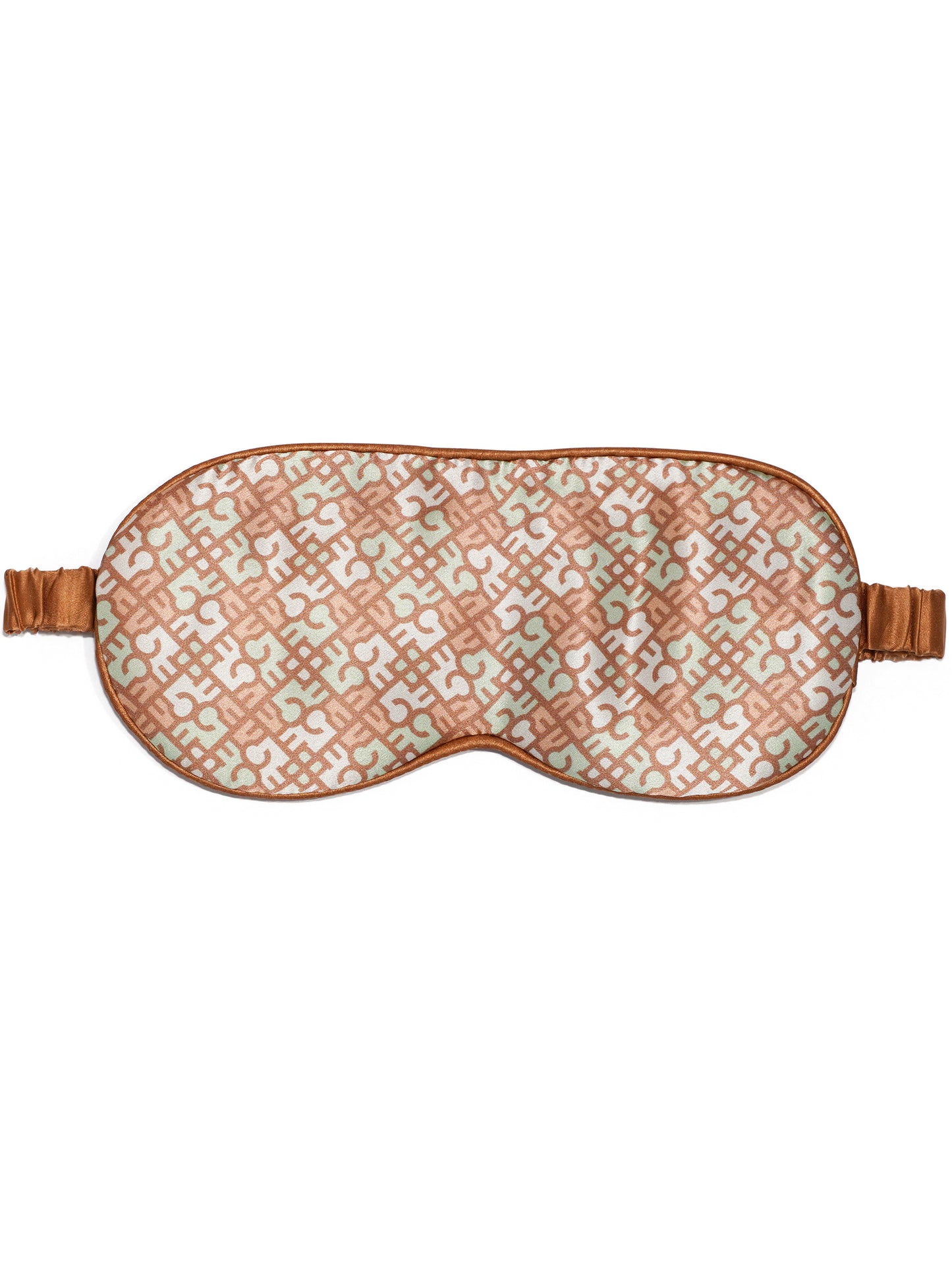Monogram 100% Silk Sleep Mask