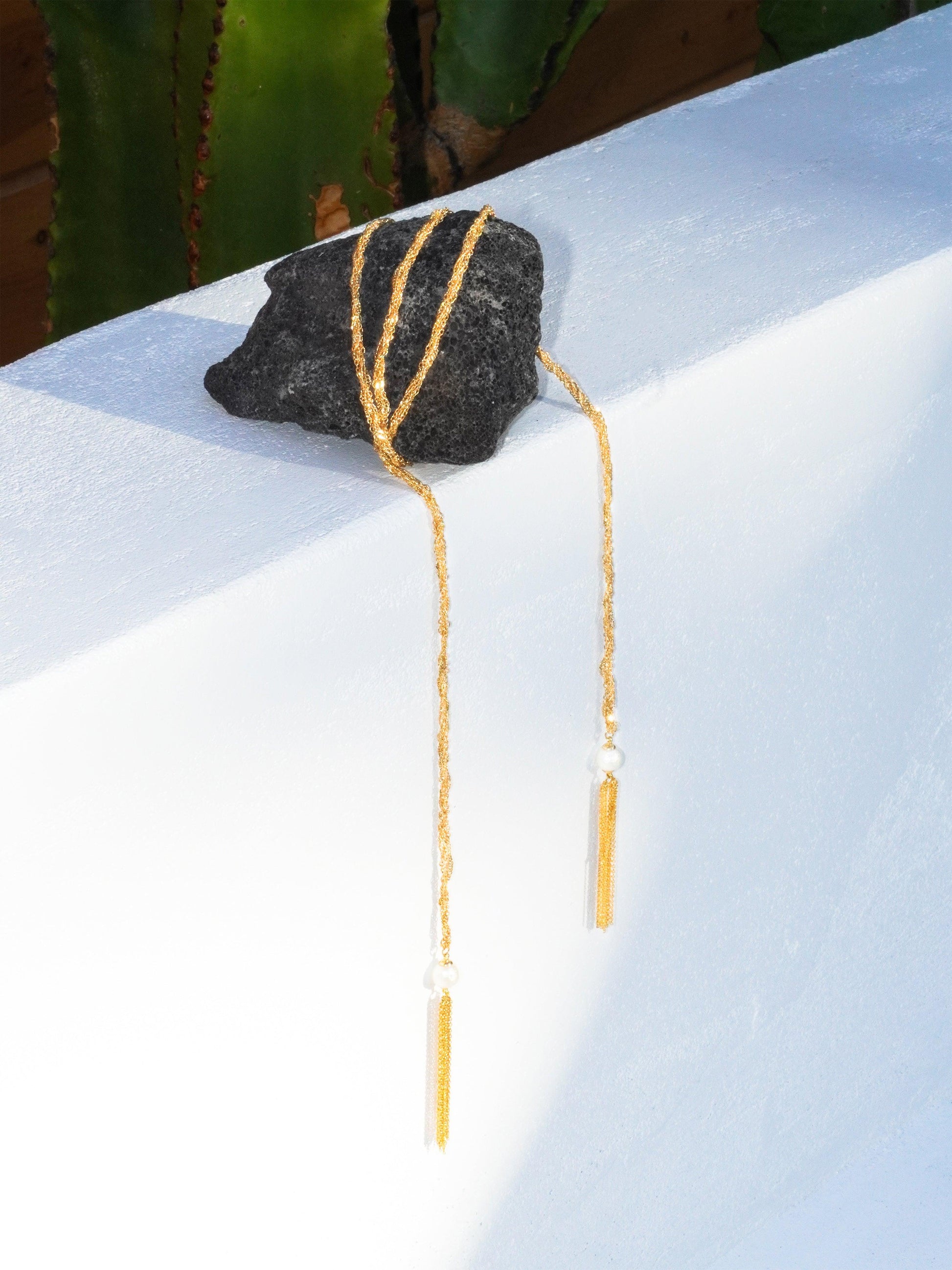 Hand-braided Tassel Chain - Work Piece