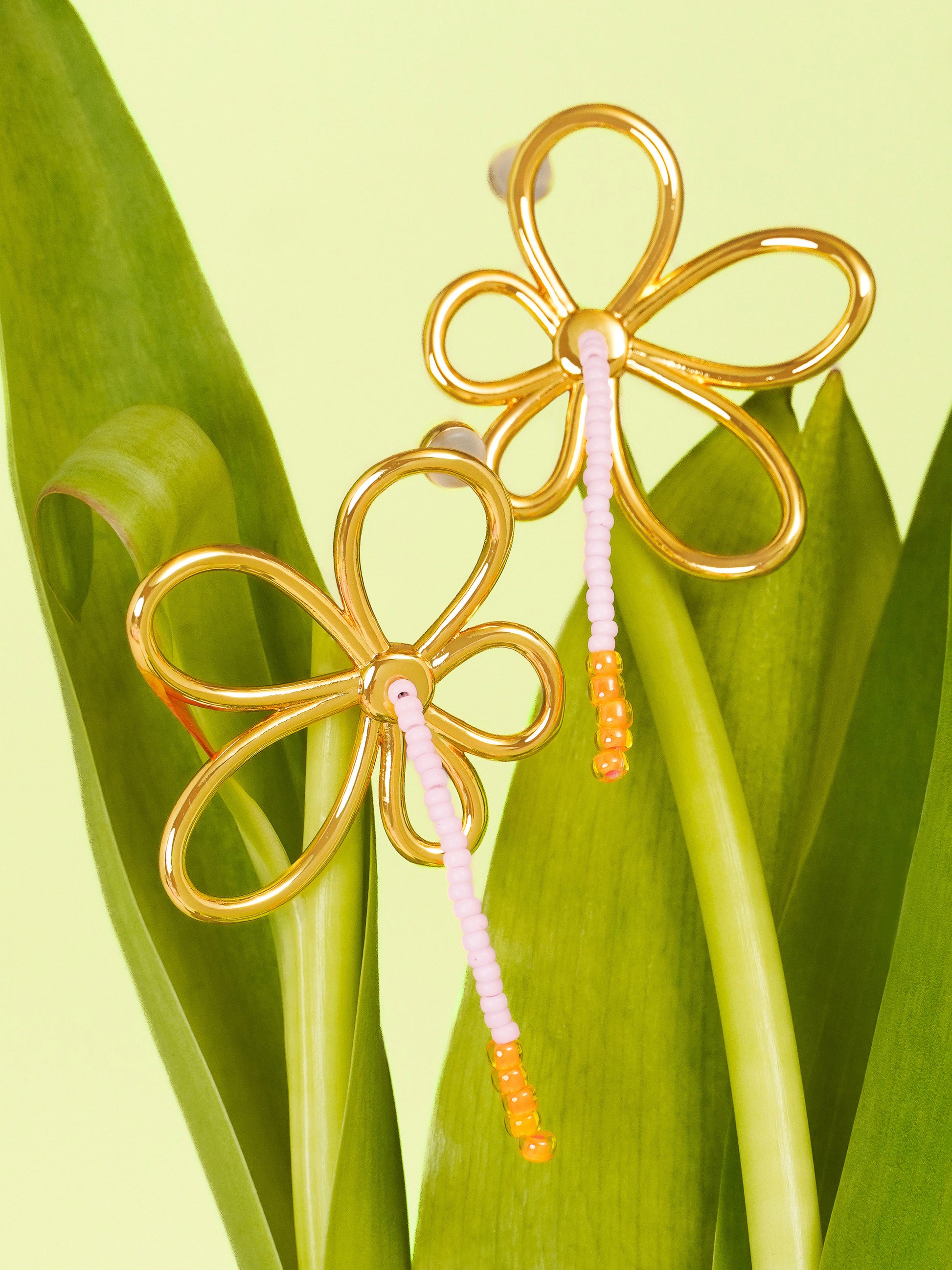 Big Blossom Earrings - Work Piece