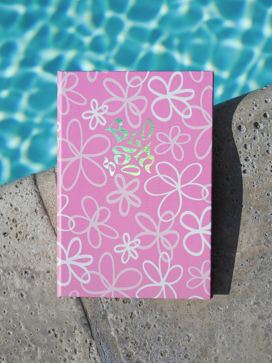 Holographic Blossom Notebook - Work Piece