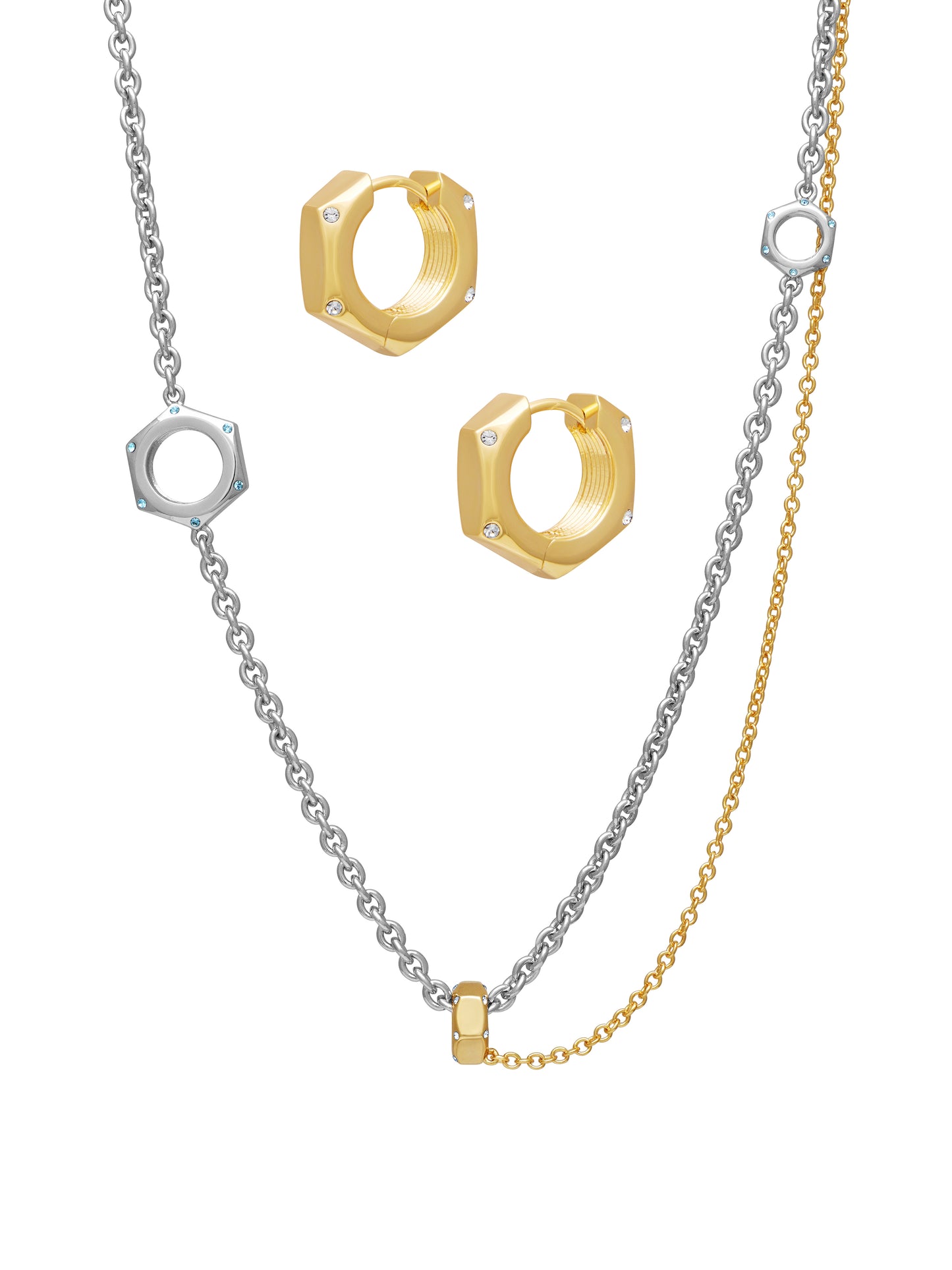 Play-Layer Necklace & Link-Up Huggies Bundle A