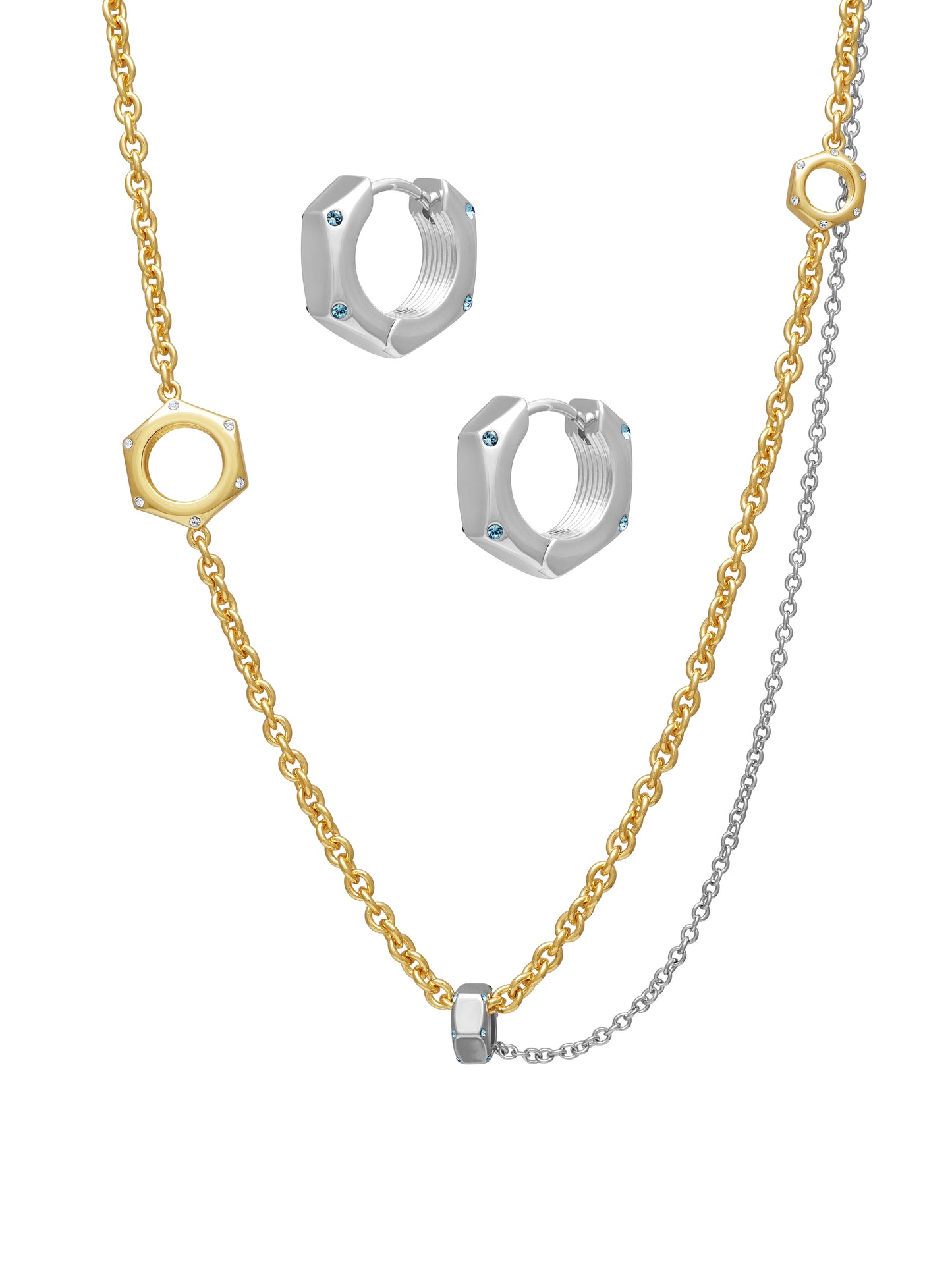 Play-Layer Necklace & Link-Up Huggies Bundle B