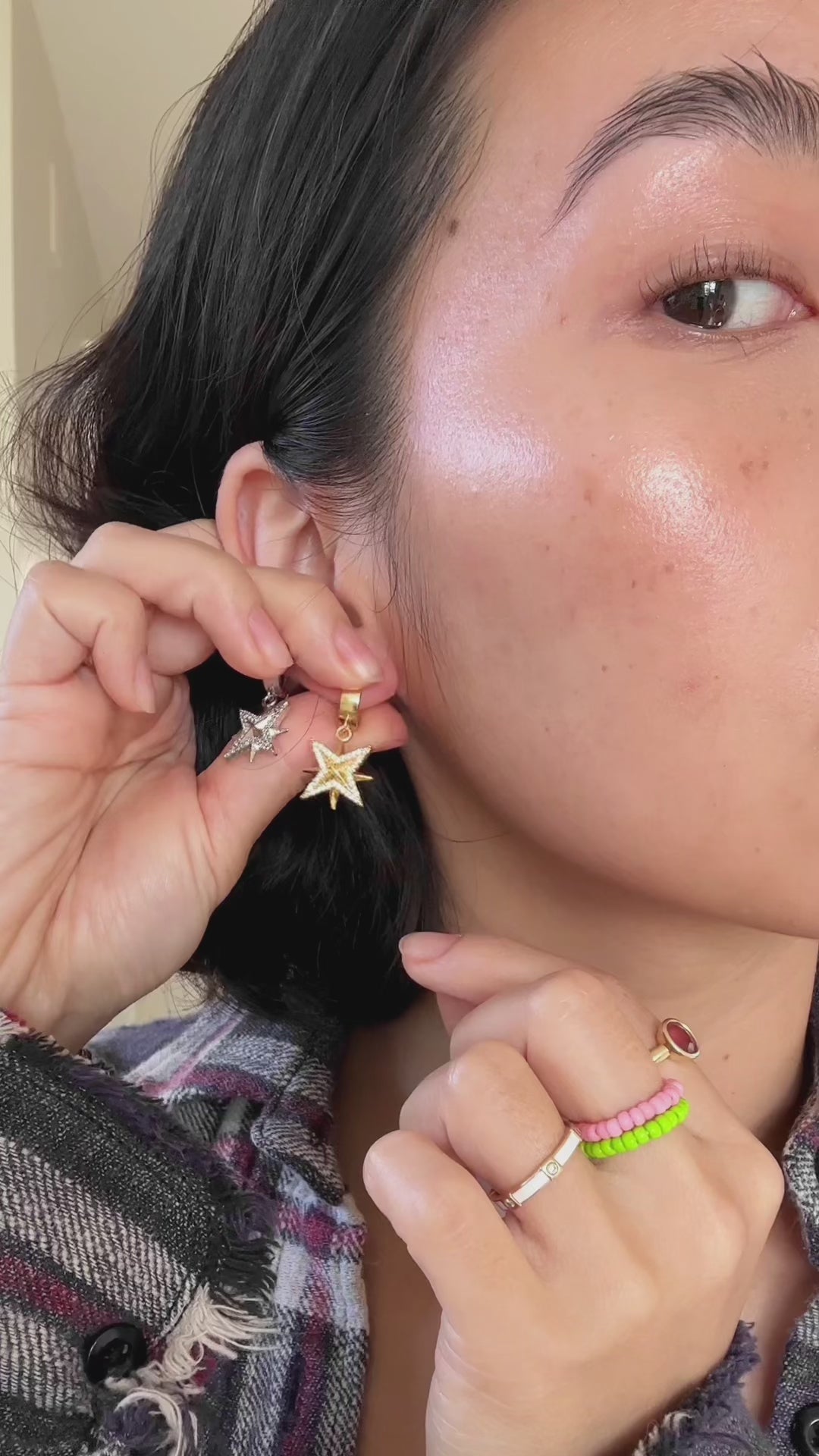 Chunky Star Necklace - Gold – Work Piece